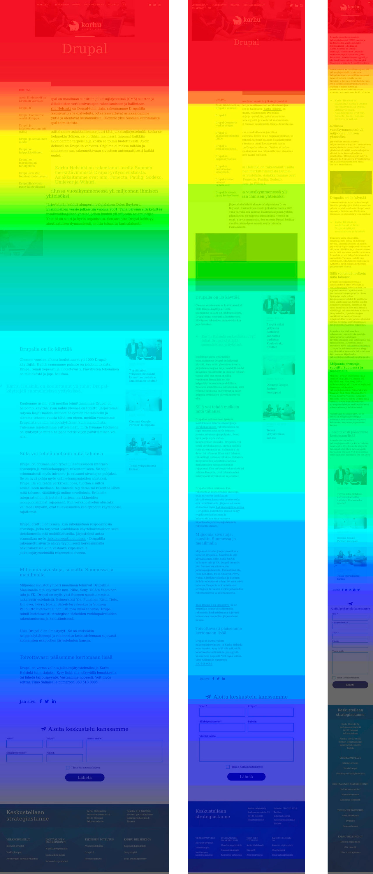 Heatmap, scroll, Karhu Helsinki