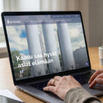 Woikoski.fi-sivusto läppärin näytöllä